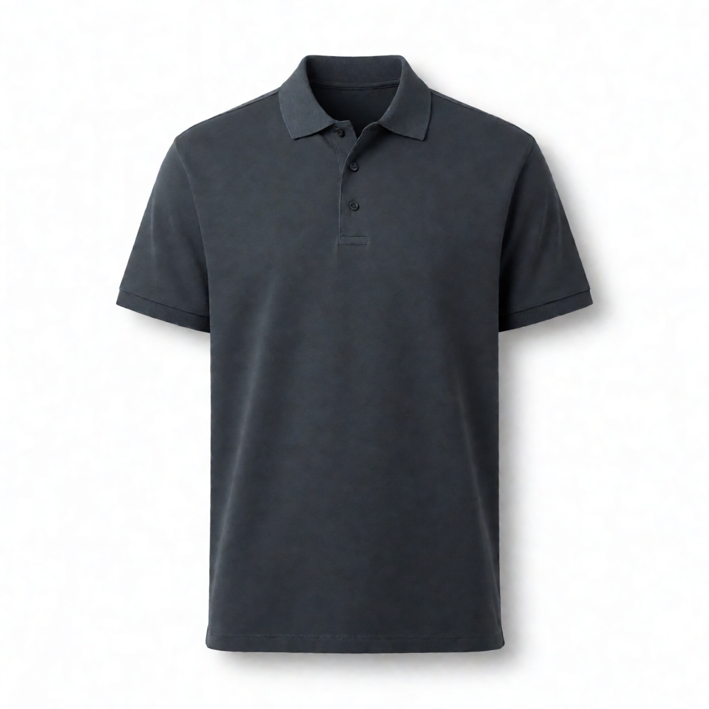 Imported Big Size Polo - Slate Charcoal
