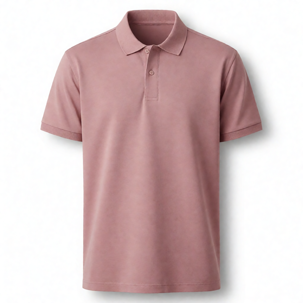 Imported Big Size Polo - Soft Rose